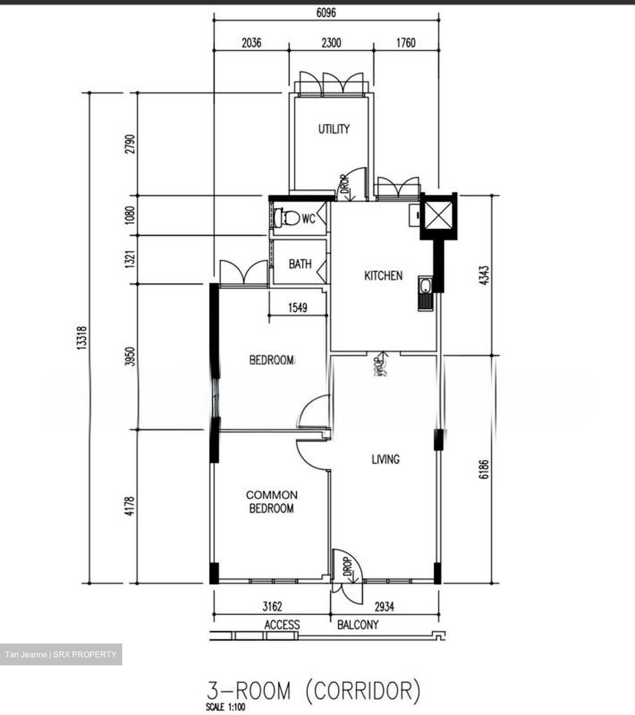 Blk 2 Dover Road (Queenstown), HDB 3 Rooms #598822891